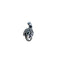 Pure Silver Ganesh Face Locket 1.42G By Mahita Collections
